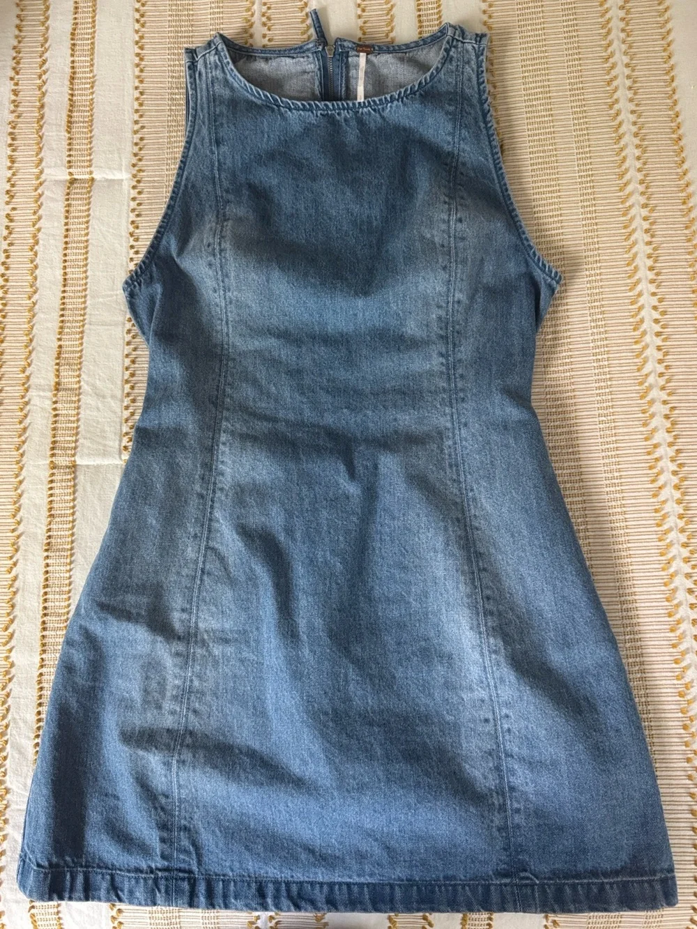 Free People Women's Atlas Denim Mini Dress